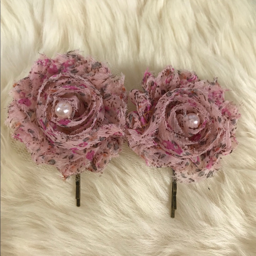🟡 5/30 Romantic Upcycled Vintage Hairpins